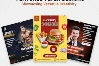 create modern flyer design using canva for your business