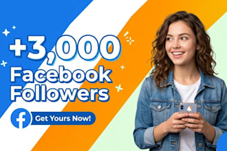 boost 3,000 facebook followers super fast