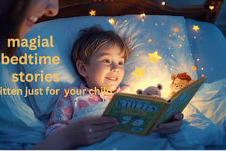 create a fun bedtime story for kids with a positive message
