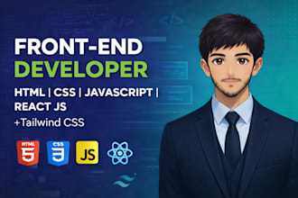 do frontend development and create responsive websites