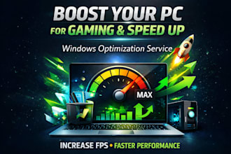 optimize your windows PC for gaming or everyday use