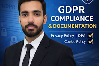prepare gdpr policies and compliance documents for your business
