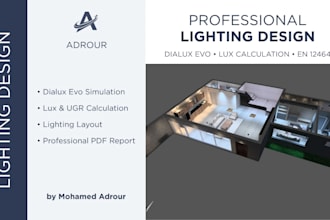 design professional residential lighting using dialux evo