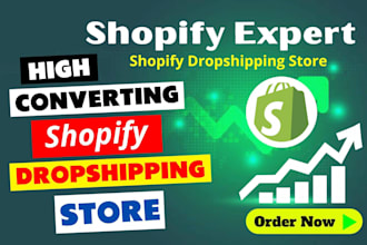 build shopify dropshipping store or ecommerece website