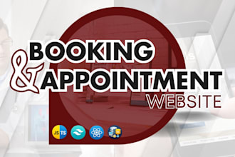 create booking and appointment website for businesses