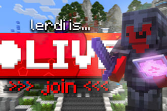 make you minecraft thumbnails