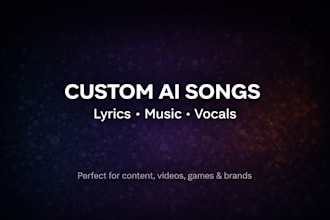 write and produce an ai powered song with lyrics and vocals
