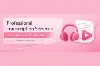 provide fast and accurate audio transcription