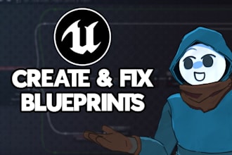 develop or fix blueprint features in unreal engine 5