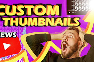 design you a great youtube thumbnail