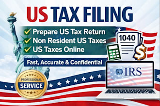 us tax filing prepare us tax return us tax filing non resident US taxes online