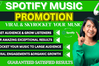 do email marketing campaign to promote spotify music promotion
