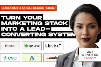 integrate zapier google ads gohighlevel systemeio klaviyo notion brevo pipedrive