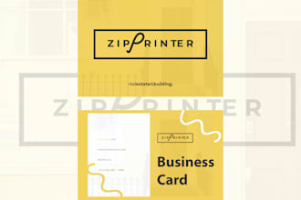design a clean and unique business card