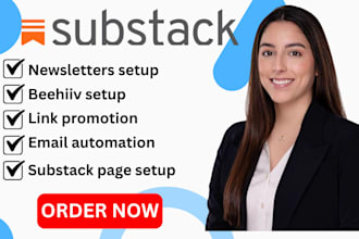 setup substack newsletter substack promotion newsletter manage substack post