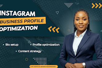 do instagram marketing with profile optimization and business page setup