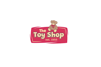 design traditional toy shop logo