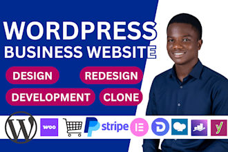 build a high converting wordpress business site with premium features and speed