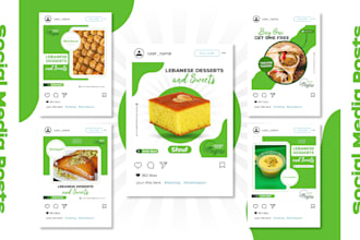 design professional facebook ads, instagram posts, and social media creat