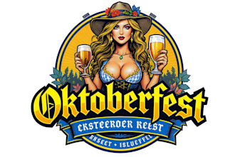 design a professional oktoberfest beer shop logo