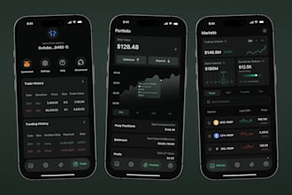 develop crypto wallet app crypto exchange app and fintech mobile app