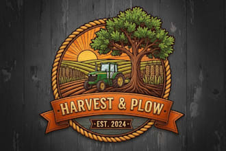 do professional agriculture logo design