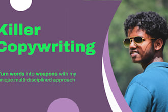 do copywriting for landing page, sales page, sales funnels