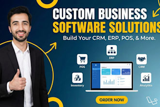 build a custom pos, CRM or erp using laravel and react