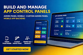 admin panel mobile custom admin panel mobile app backend app control panel