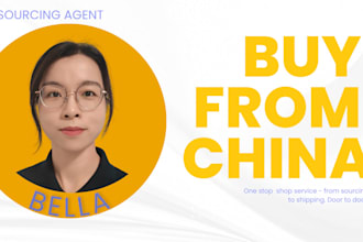 be your amazon ebay temu tiktokshop product and supplier china sourcing agent