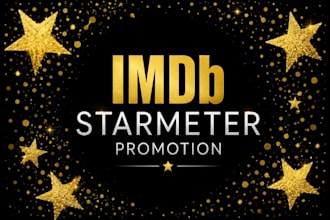 boost your imdb starmeter with imdb page promotion