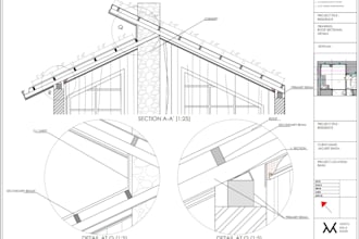 design interior exterior technical dwgs sets