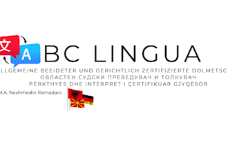 translate in german albanian macedonian and english vice versa
