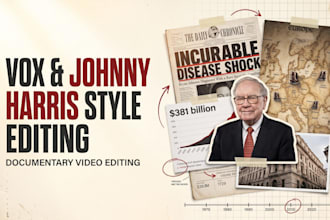 edit a vox and johnny harris style documentary video
