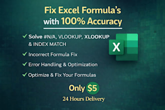 excel formulas and lookup solved professionally