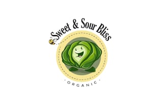 design a unique food, drink, or cafe logo with modern branding