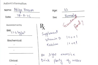 be your certified nutritionist creating personalized diet plans