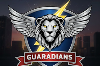 design a bold and epic superhero logo for your brand