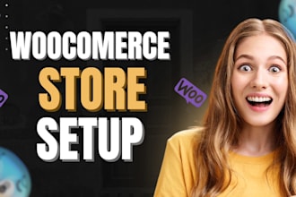 setup woocommerce store with payment gateway and design