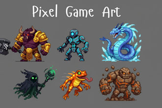 create 2d pixel art
