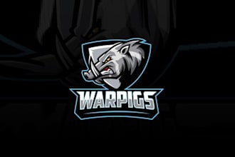 design exceptional game community war pigs logo