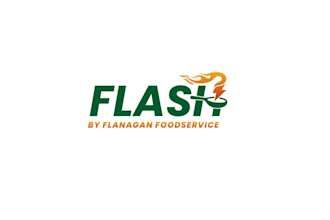 design flash food delivery service logo