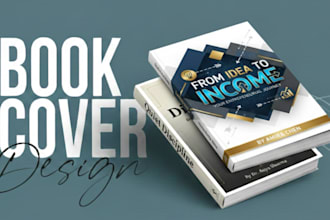 create book cover design and ebook cover design