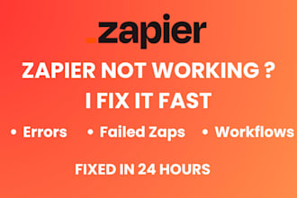 fix zapier automations, zapier integration issues and build workflows fast