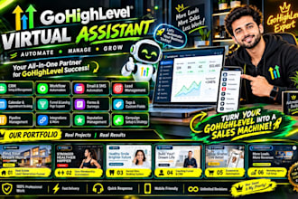 gohighlevel workflow expert, ghl crm automation, ghl virtual assistant