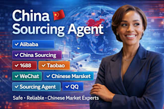 be your trusted china sourcing agent for alibaba, 1688, chinese market