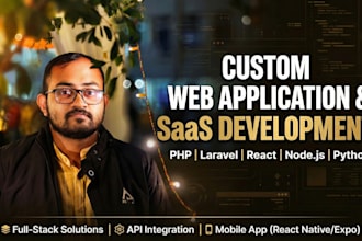 develop custom PHP website, laravel web application