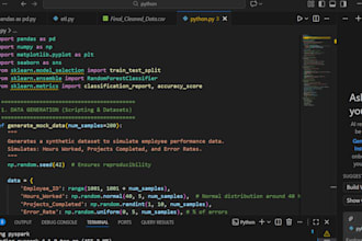 build automated etl data pipelines using python and sql