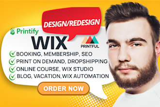 build wix business website design wix membership booking wix automation wix shop