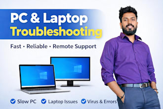 troubleshoot and fix your windows  PC issues remotely